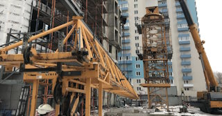 Демонтаж башенного крана в Красном Сулине - услуги по демонтажу от Сварной-Крл от 1532 руб.